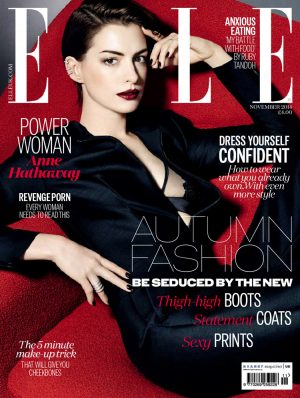 Anne Hathaway for Elle UK by Kai Z Feng