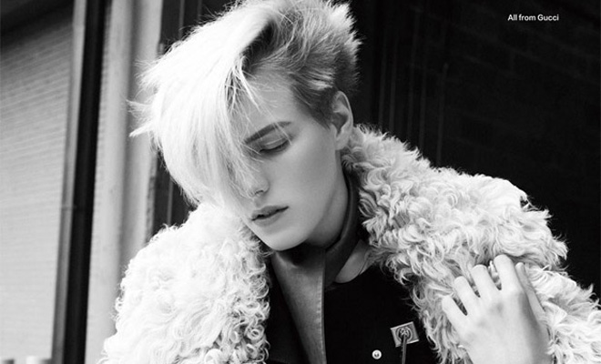 Erika Linder by Nagi Sakai for Harper’s Bazaar China