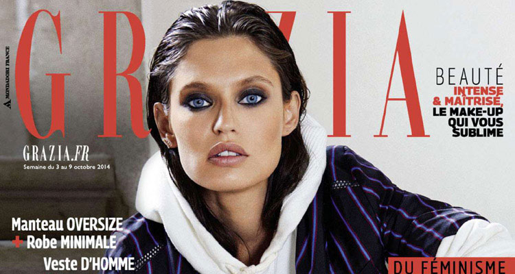 Bianca Balti for Grazia France by Fabio Leidi