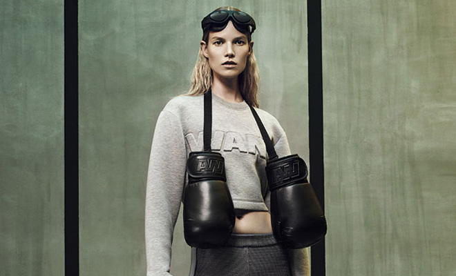 Anna Ewers, Suvi Koponen & Clarence Tennessee Haaster for Alexander Wang x H&M