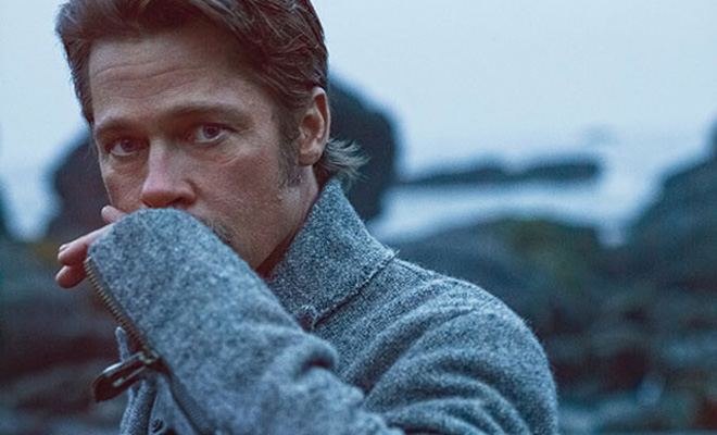 Brad Pitt for Details Magazine by Mark Seliger