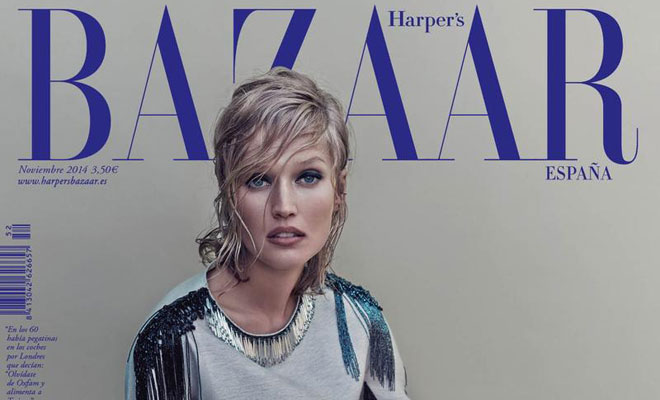 Toni Garrn Covers Harper’s Bazaar Spain