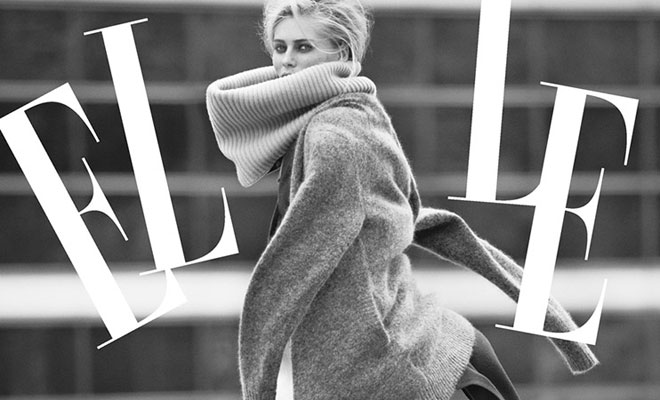 Vika Falileeva by Benjamin Kanarek for Elle Vietnam