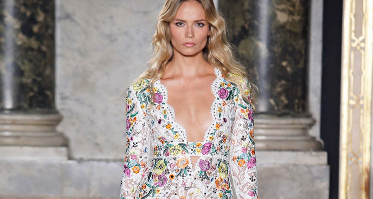 Showered in the optimism of the next summer: Emilio Pucci Spring Summer  2015 Fashion Show 