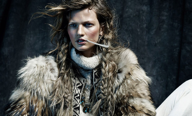 Bette Franke for Vogue Spain by Tob Knott