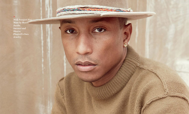 Pharrell Williams for Ebony Magazine by Hilary Walsh