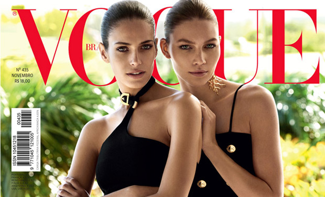 Aline Weber & Amanda Wellsh for Vogue Brazil November 2014