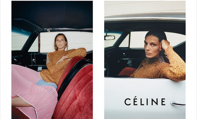 Daria Werbowy for Celine Resort 2015