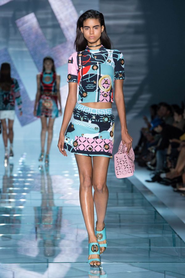versace woman cloth