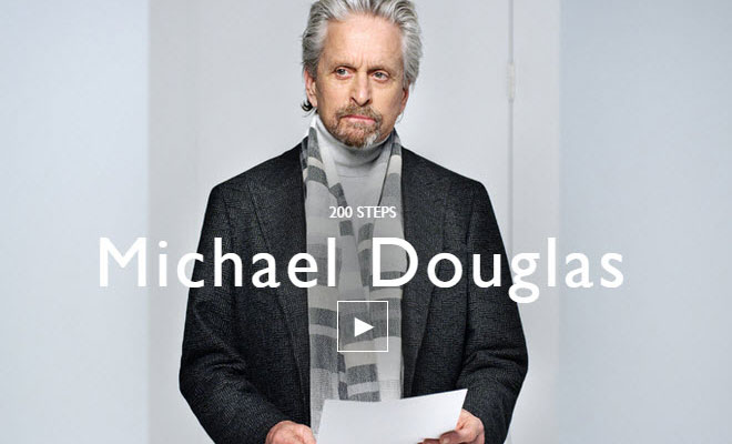 Canali 200 Steps Featuring Michael Douglas