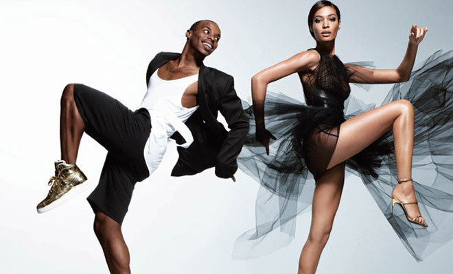 Joan Smalls & Lil Buck for WSJ Magazine by Daniel Jackson