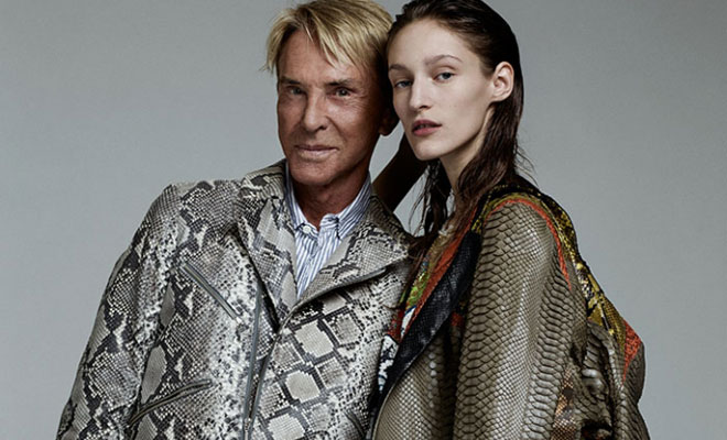 Wolfgang Joop & Franzi Mueller for Zoo Magazine