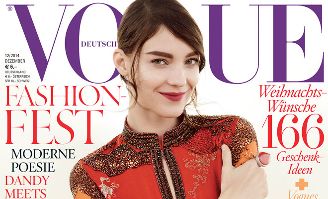 Kati Nescher in GUCCI for VOGUE GERMANY