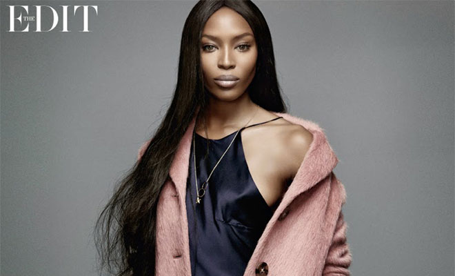 Naomi Campbell for The Edit Net-a-Porter