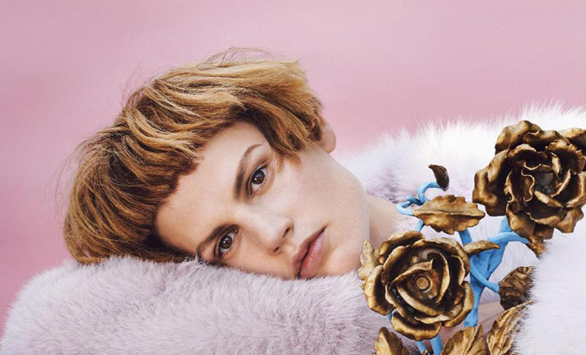Saskia De Brauw by Ryan McGinley for V Magazine