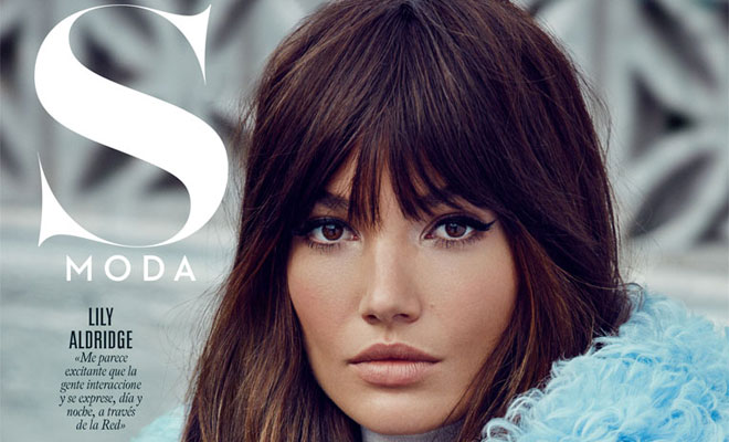 Lily Aldridge by David Roemer for S Moda