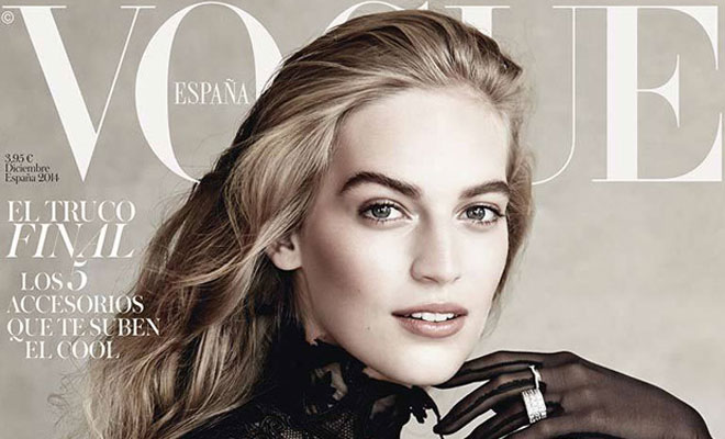 Vanessa Axente for Vogue Spain December 2014