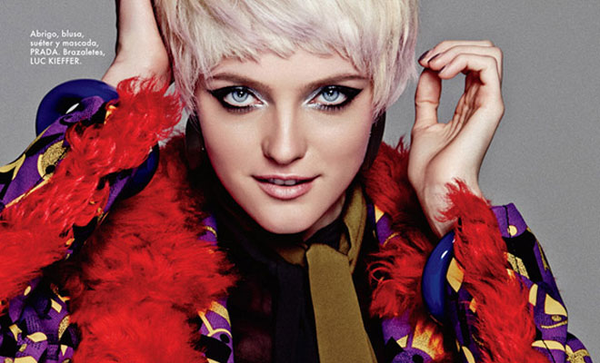 Vlada Roslyakova for ELLE Mexico by Takahiro Ogawa