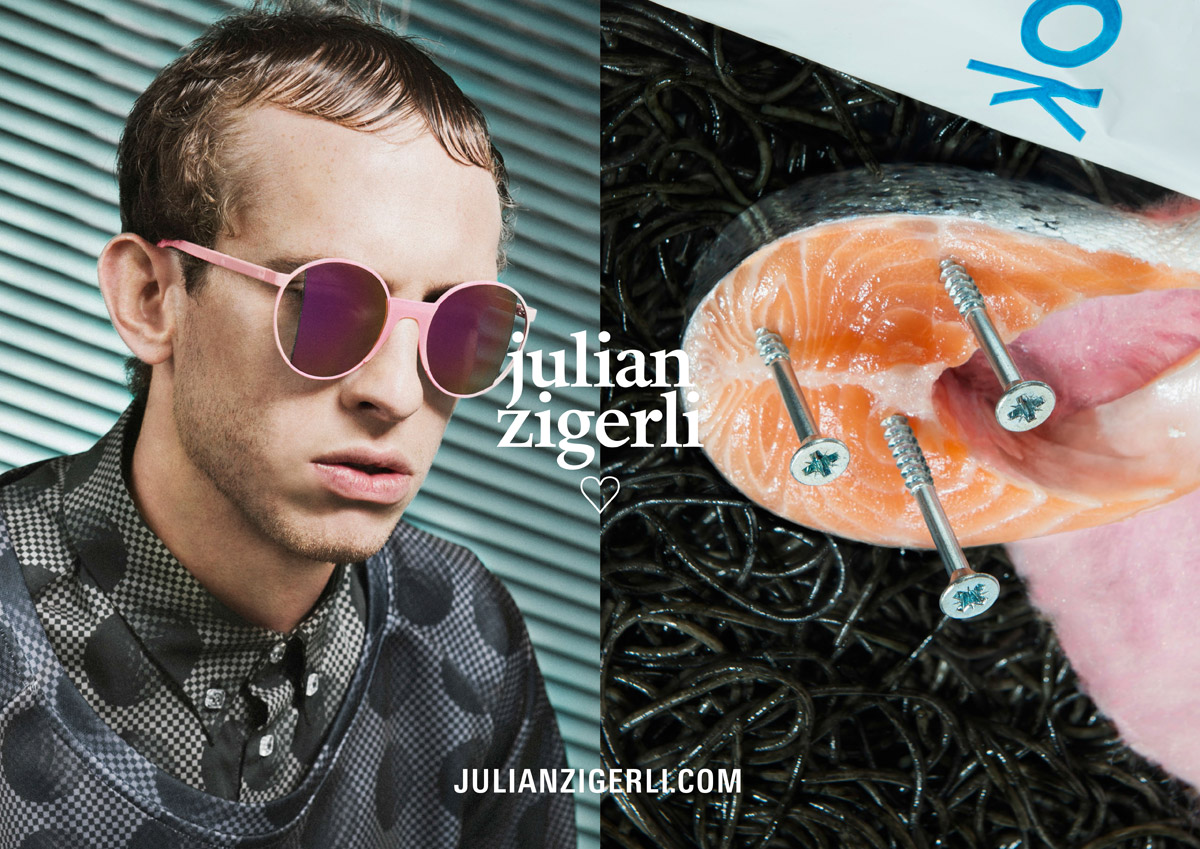 Daniel Pitout for Julian Zigerli Spring Summer 2015.