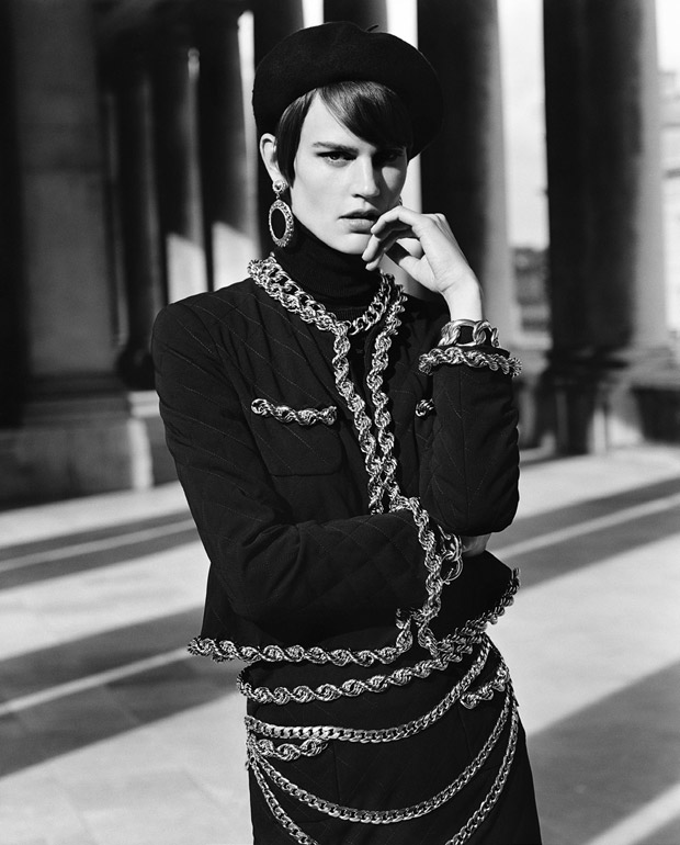 Saskia De Brauw for Vogue Paris by Alasdair Mclellan