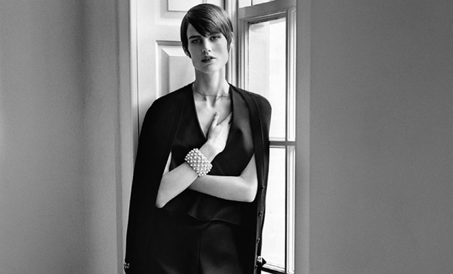 Saskia De Brauw for Vogue Paris by Alasdair Mclellan