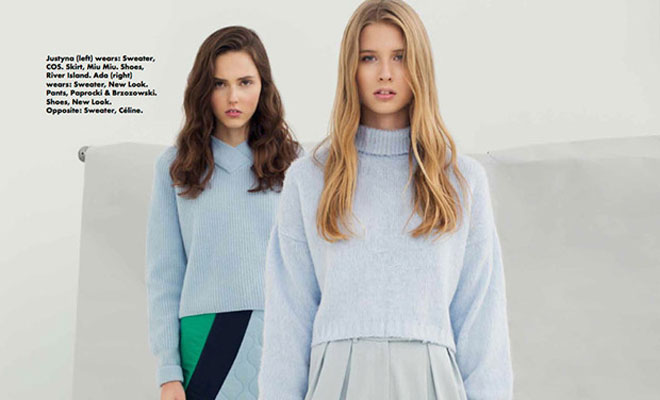 Justyna Faszcza & Ada Cee by tymekMac for Elle Malaysia