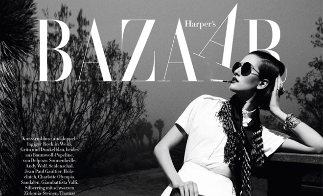 Athena Wilson For Bazaar Germany By Nagi Sakai