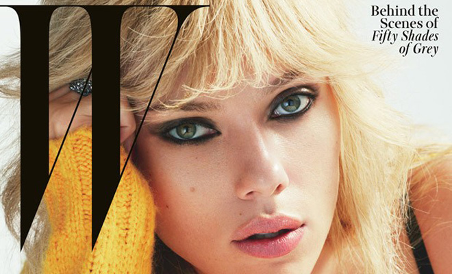Scarlett Johansson for W Magazine by Mert & Marcus