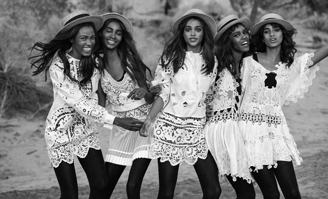 Light Brigade by Peter Lindbergh & Grace Coddington for American Vogue