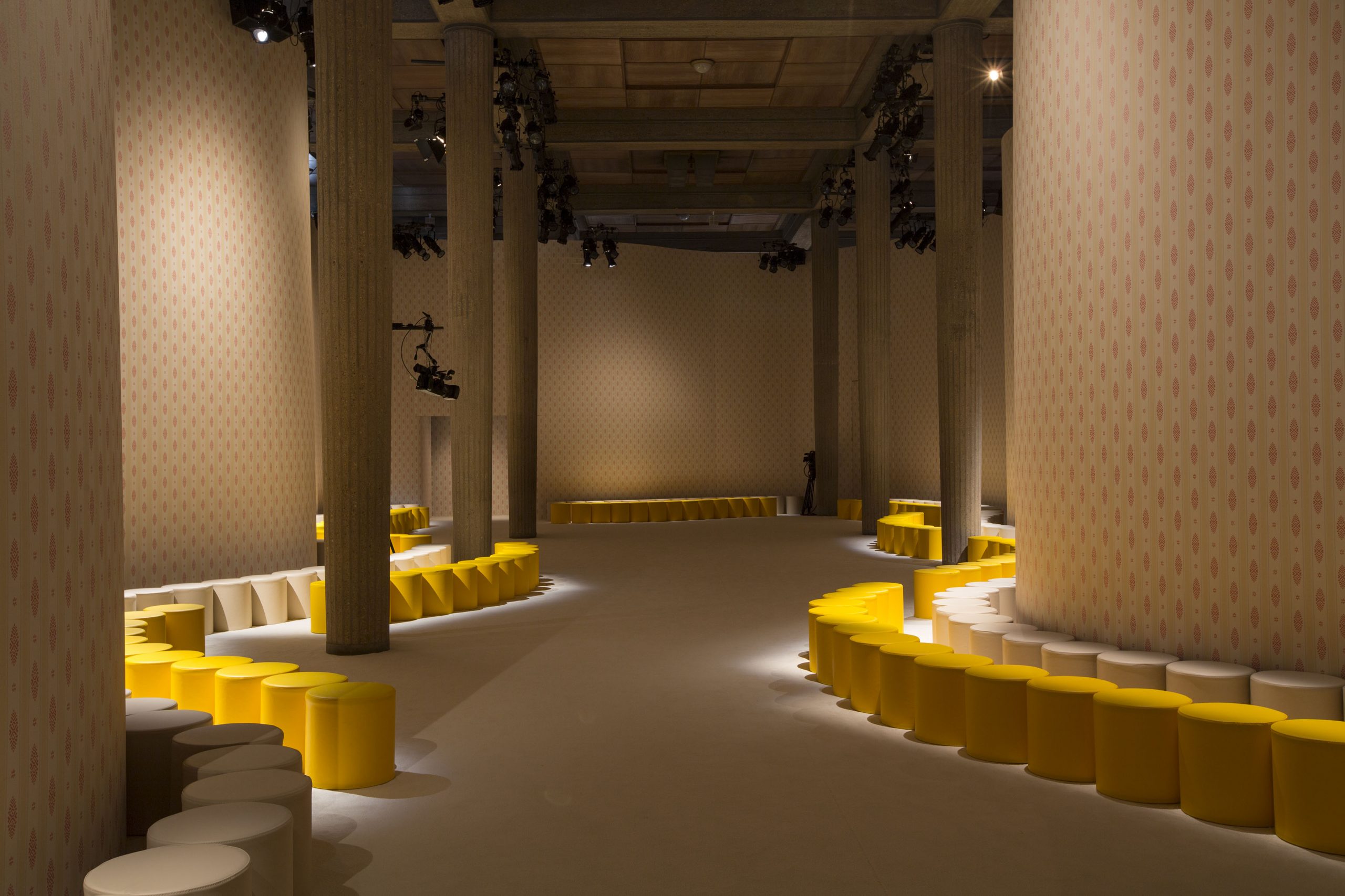 Miu Miu Fall Winter 2015 And The Impressive Showspace by AMO