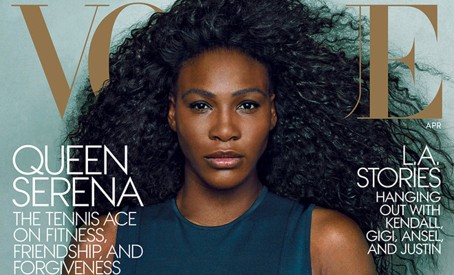 Serena Williams On The Cover of American Vogue
