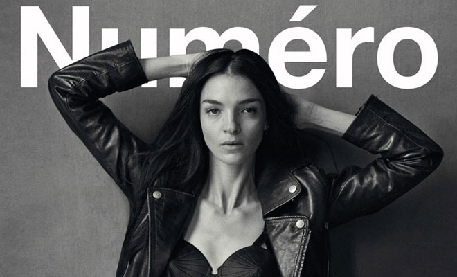 Mariacarla in Jean Paul Gaultier by Peter Lindbergh for Numéro Magazine