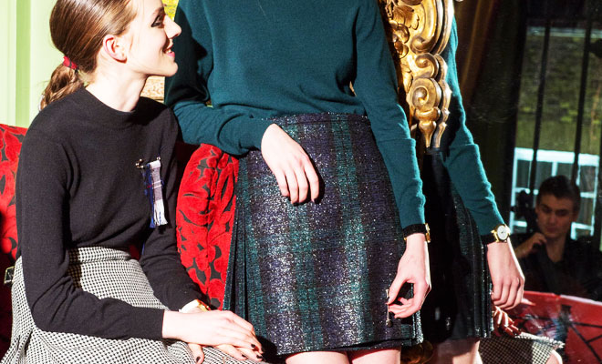 #LFW Le Kilt Fall Winter 2015 Collection