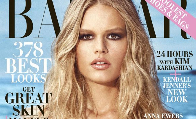 Anna Ewers for Harper's Bazaar by Norman Jean Roy