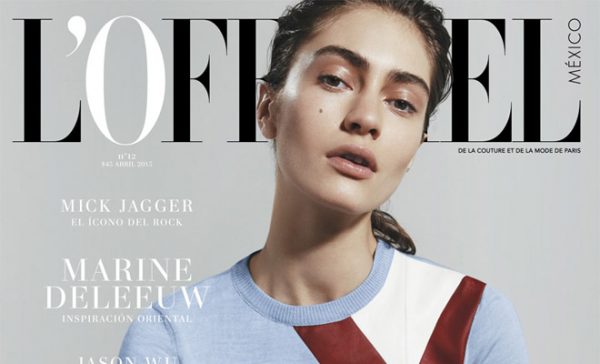 Marine Deleeuw for L'Officiel Mexico by Christopher Ferguson