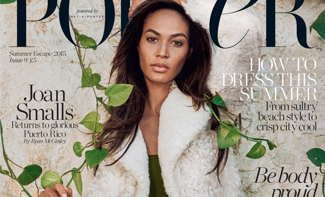 Joan Smalls for Porter Magazine by Ryan McGinley