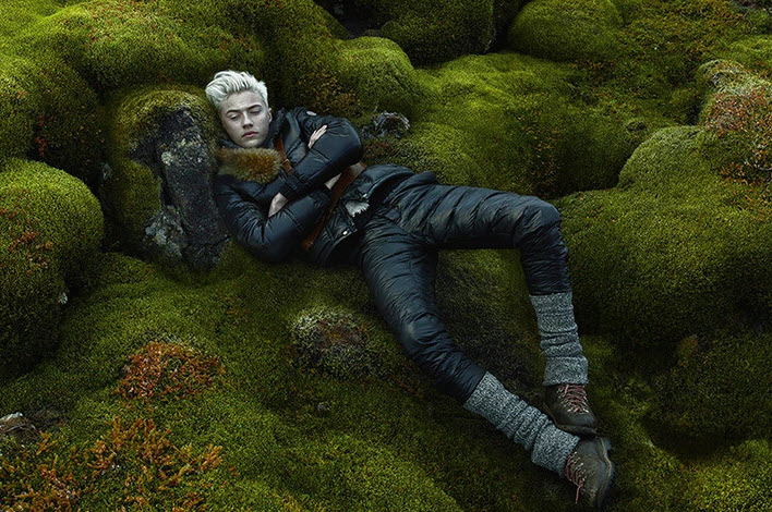 Lucky Blue Smith & Pyper America are The Faces of MONCLER