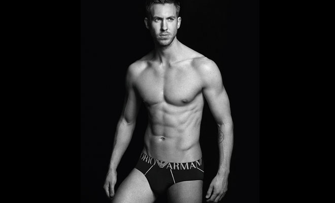 Calvin Harris Is Still Seriously Fit for Emporio ARMANI