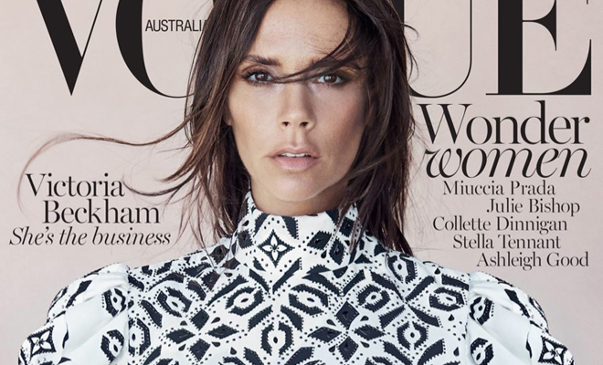 Victoria Beckham & Louis Vuitton for VOGUE Australia