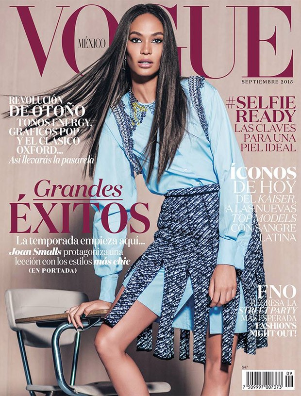 Joan Smalls Covers Vogue Mexico September 2015