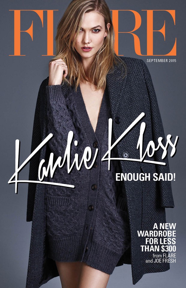 Karlie Kloss for Flare Magazine by Nino Munoz
