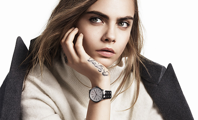 Cara Delevingne For DKNY Fall Winter 2015