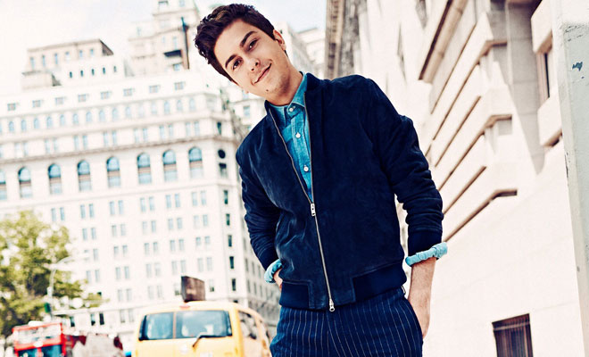 Cara Delevingne’s Paper Towns Costar Looking Dapper for GQ Magazine