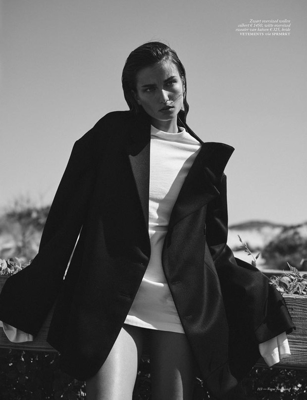 Andreea Diaconu for Vogue Netherlands