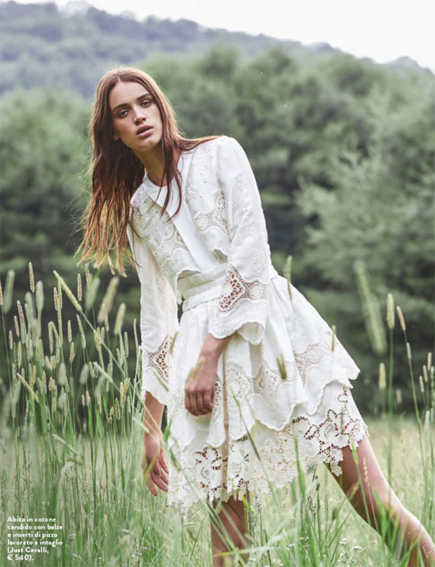 Boho Chic Comes To Life In Christopher Ferguson's Shoot for GRAZIA Italy