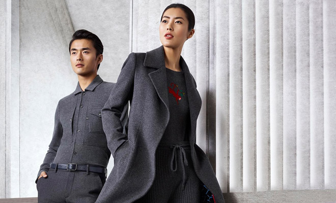 Liu Wen & Zhao Lei Model Fall Winter Styles for Erdos