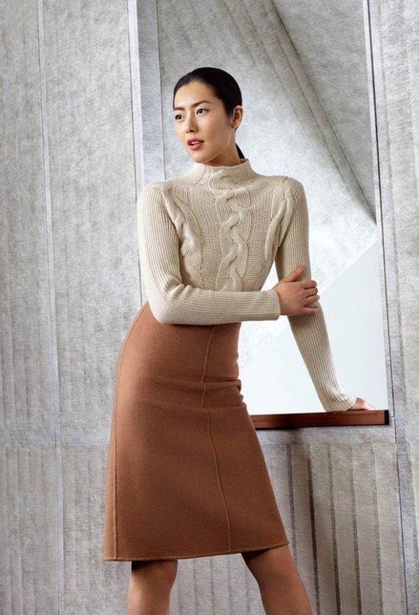 Liu Wen & Zhao Lei Model Fall Winter Styles for Erdos