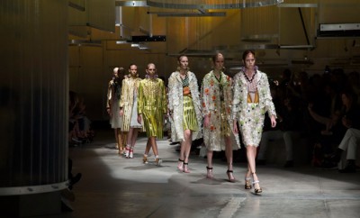 #MFW Prada Spring Summer 2016 Womenswear Collection