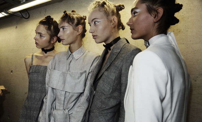 #LFW Haizhen Wang Spring Summer 2016