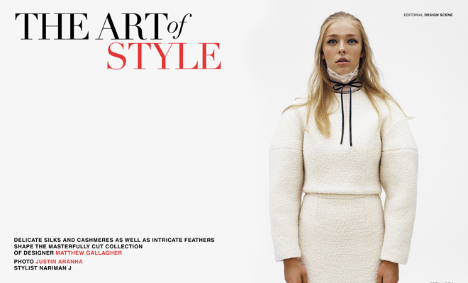 The Art of Style by Justin Aranha for DESIGN SCENE